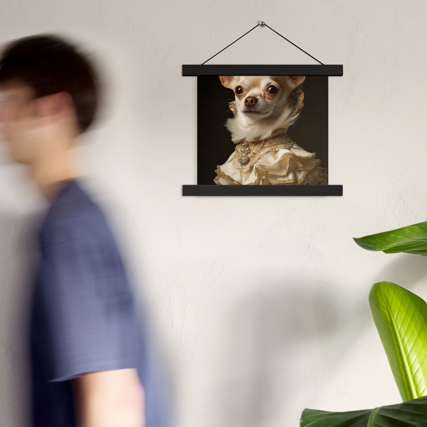 Poster with hangers - Queen Laika