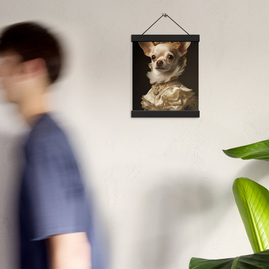 Poster with hangers - Queen Laika