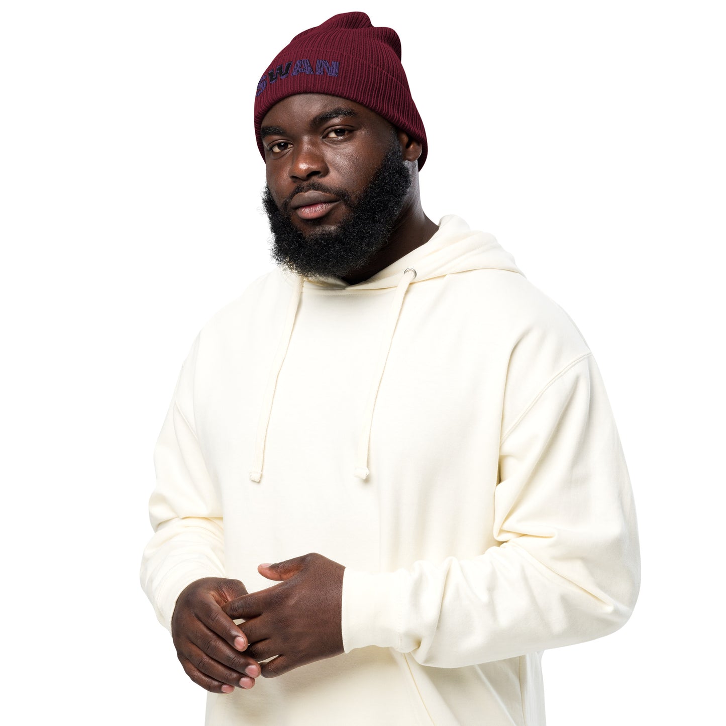 Organic ribbed beanie - SWAN SWAN EDITION