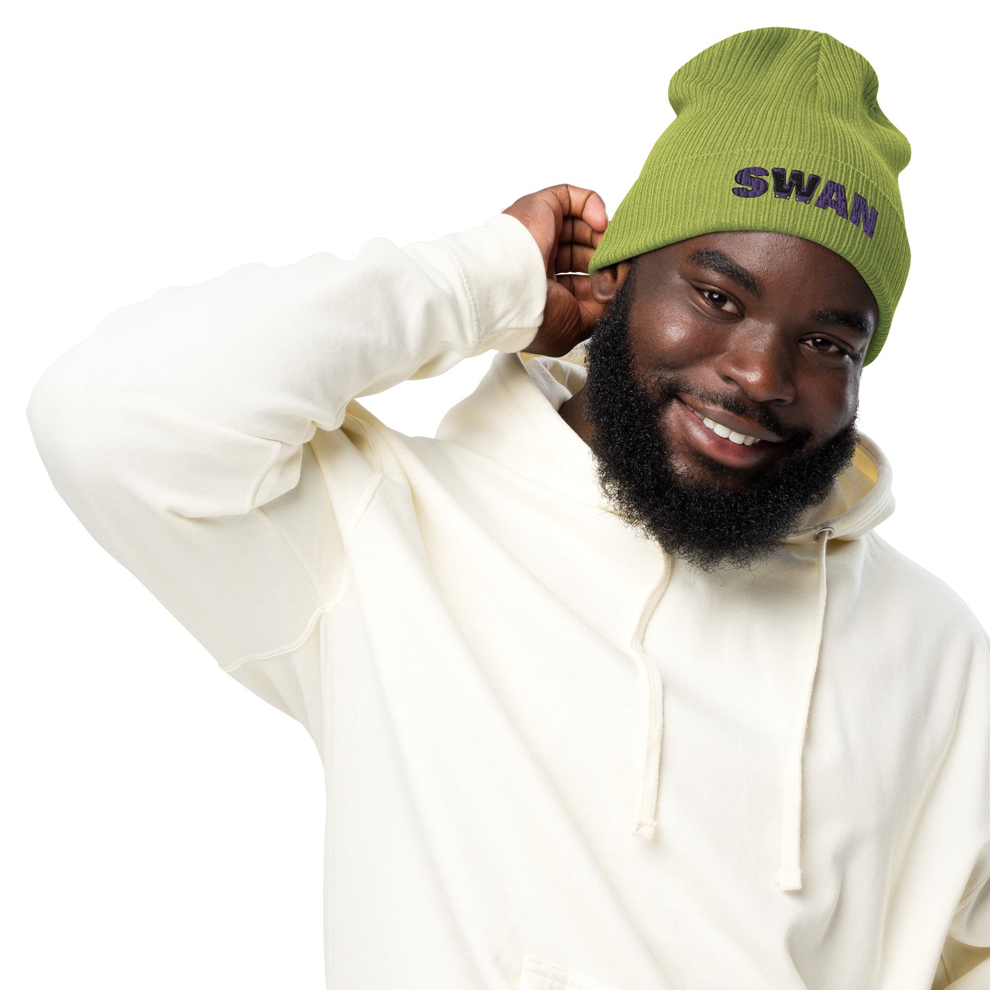 Organic ribbed beanie - SWAN SWAN EDITION