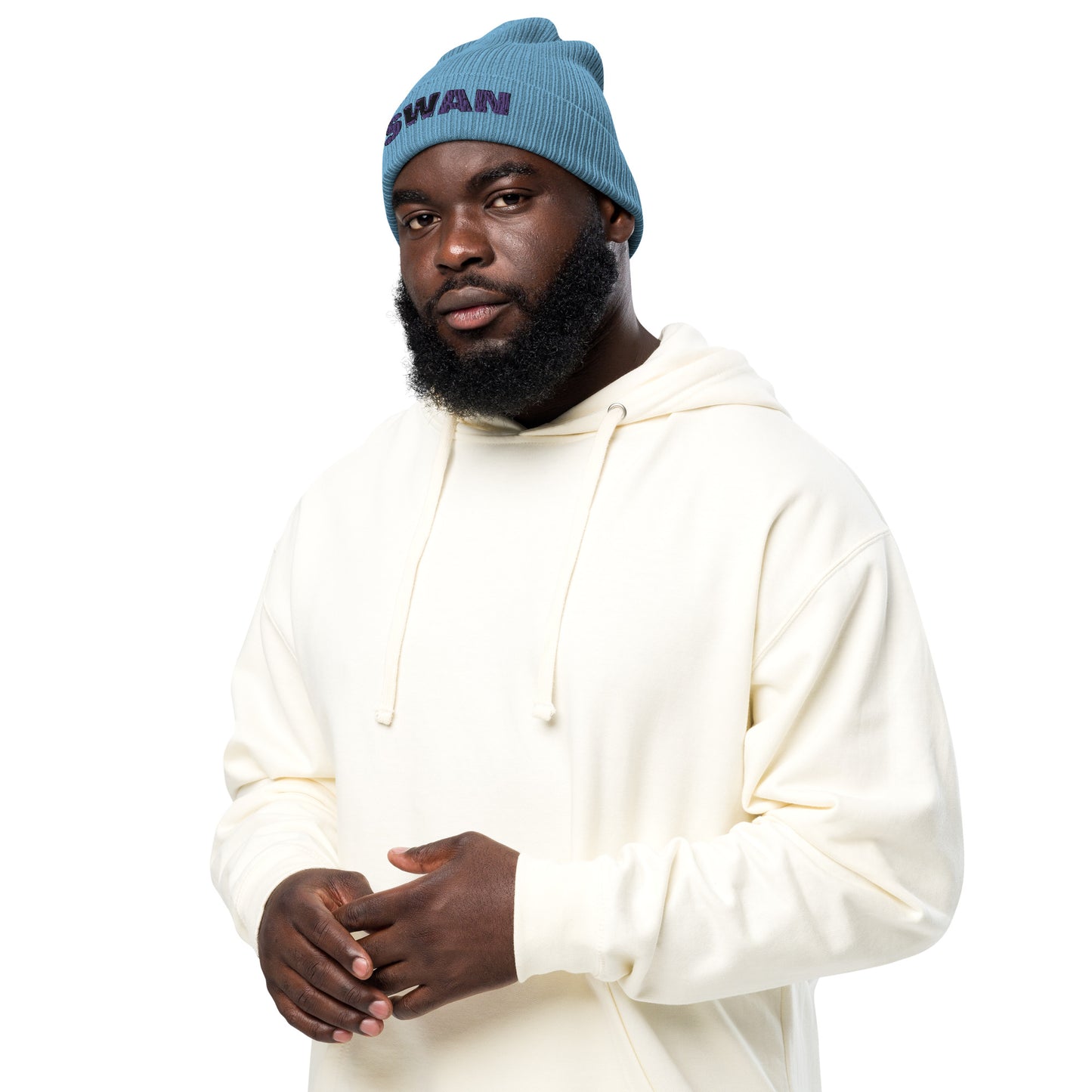 Organic ribbed beanie - SWAN SWAN EDITION