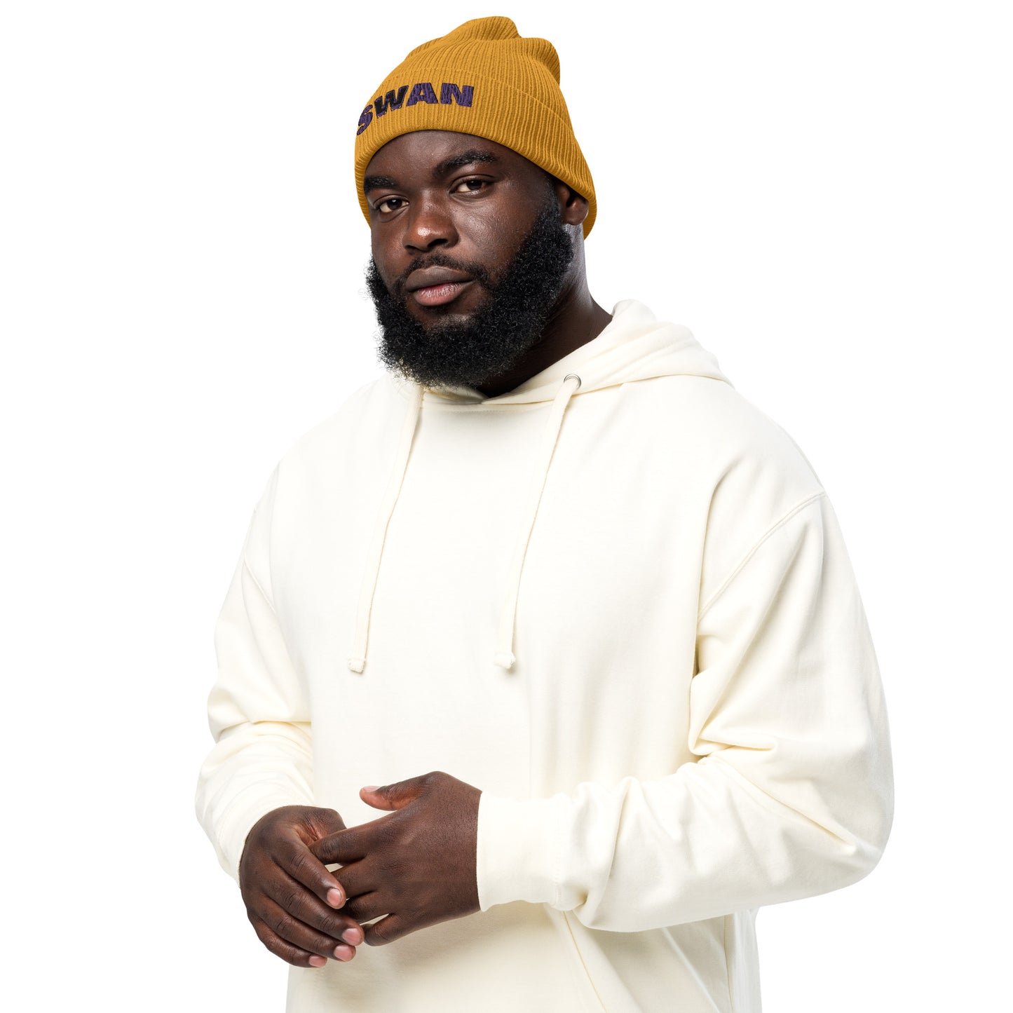 Organic ribbed beanie - SWAN SWAN EDITION