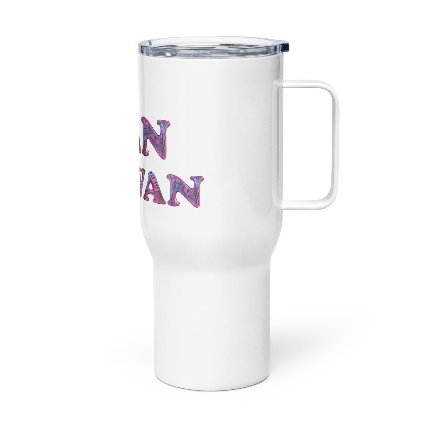 Travel mug with a handle - SWAN SWAN EDITION