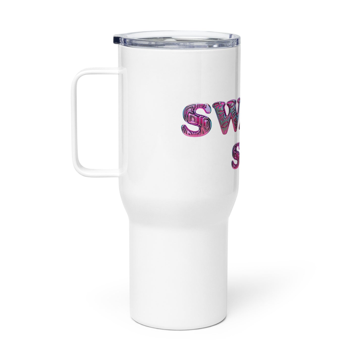 Travel mug with a handle - SWAN SWAN EDITION